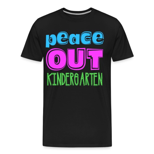 Kreative In Kinder Peace Out - Men's Premium Organic T-Shirt