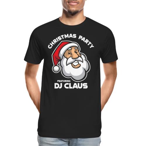 santa claus christmas party - Men's Premium Organic T-Shirt