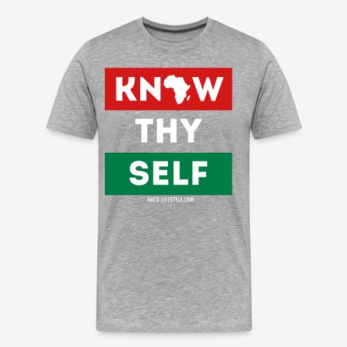 Know Thy Self - Men's Premium Organic T-Shirt