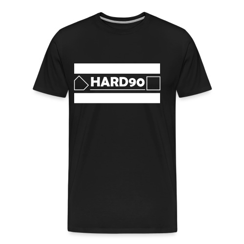 Original Hard 90 Logo - Men's Premium Organic T-Shirt