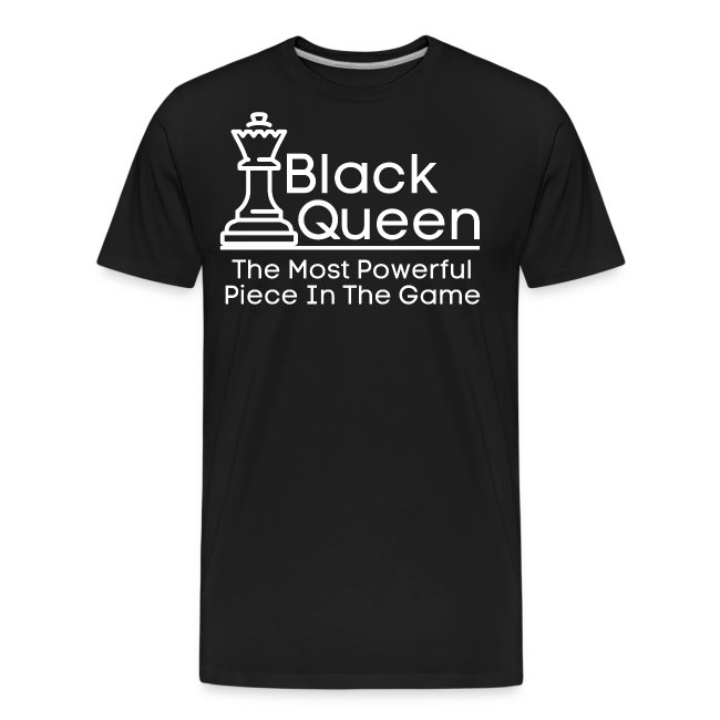 Black Queen Most Powerful Chess African American