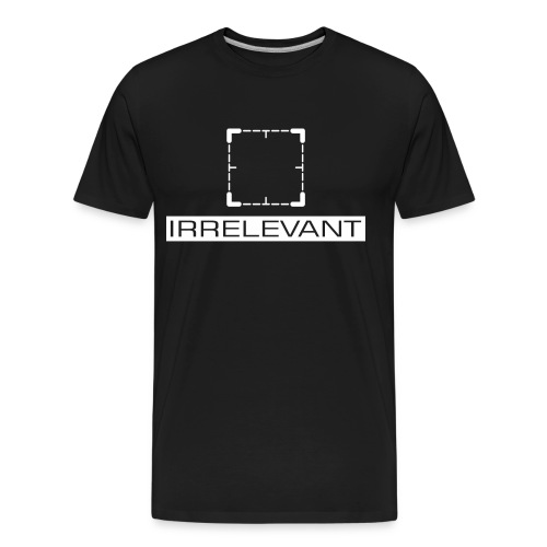 Person of Interest - Irrelevant - Men's Premium Organic T-Shirt