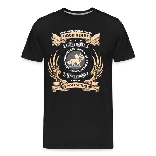 Zodiac Sign - Sagittarius - Men's Premium Organic T-Shirt