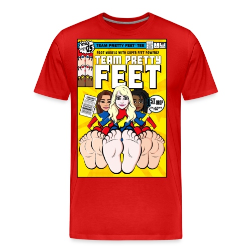 TEAM PRETTY FEET Comic Cover (Variant Edition 2) - Men's Premium Organic T-Shirt
