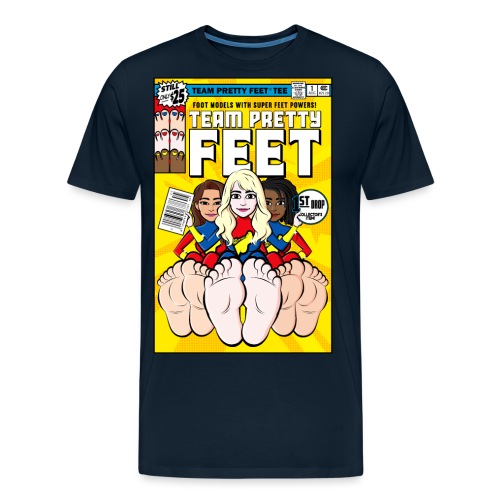 TEAM PRETTY FEET Comic Cover (Variant Edition 2) - Men's Premium Organic T-Shirt