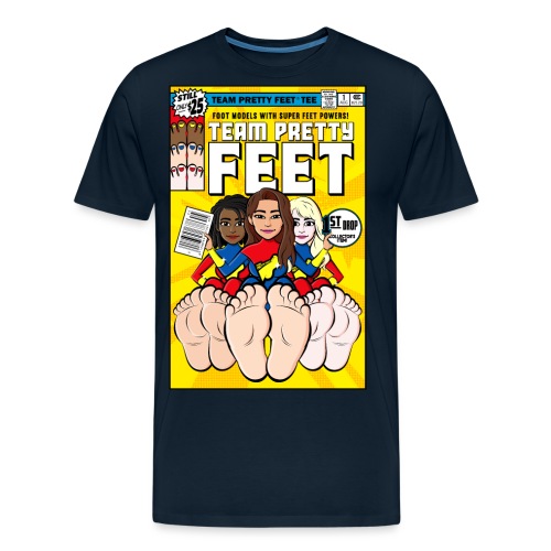 TEAM PRETTY FEET Comic Cover (Variant Edition 3) - Men's Premium Organic T-Shirt