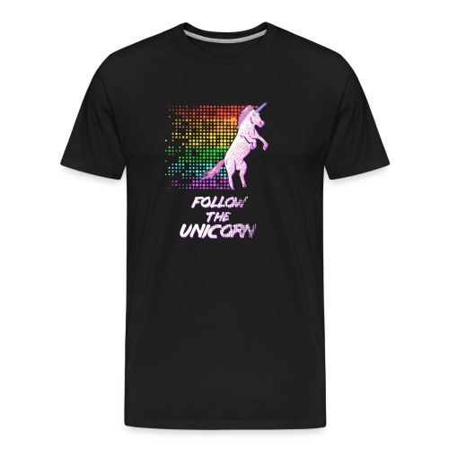 Follow The Unicorn - Men's Premium Organic T-Shirt