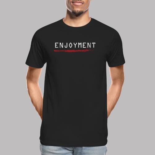 Core Values - ENJOYMENT - Men's Premium Organic T-Shirt