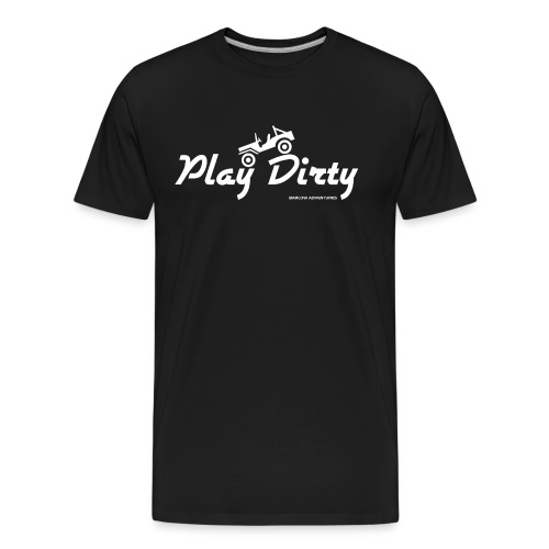 Classic Barlow Adventures Play Dirty Jeep - Men's Premium Organic T-Shirt