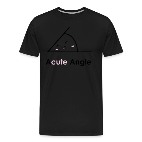 Acute angle - Men's Premium Organic T-Shirt