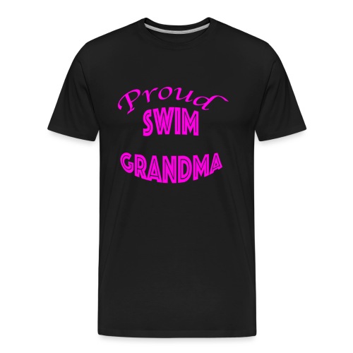 swim grandma - Men's Premium Organic T-Shirt