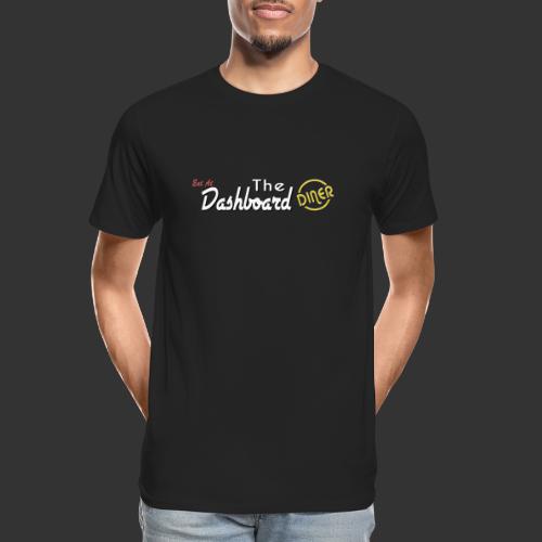 The Dashboard Diner Horizontal Logo - Men's Premium Organic T-Shirt