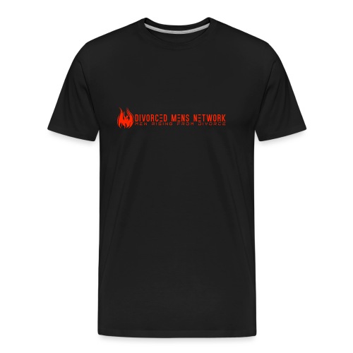 Divorced Mens Network RED 01 - Men's Premium Organic T-Shirt