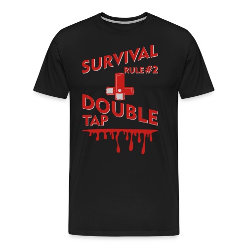 Zombieland - Survival Rule #2 - Men's Premium Organic T-Shirt