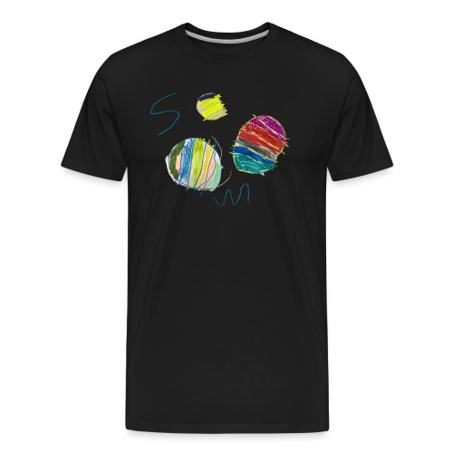 Three basketballs. - Men's Premium Organic T-Shirt