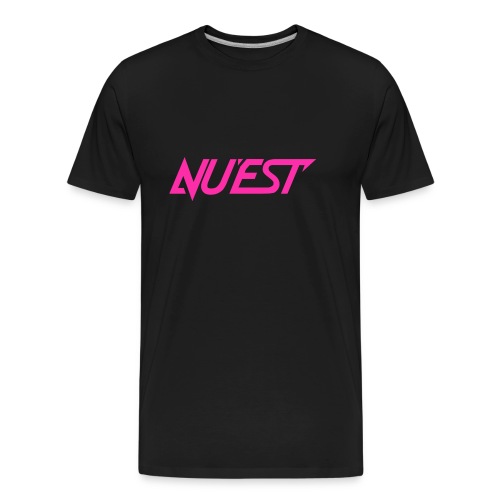 NU'EST Logo in Pink Women's Hoodie - Men's Premium Organic T-Shirt