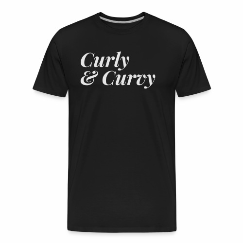 Curly & Curvy Women's Tee - Men's Premium Organic T-Shirt