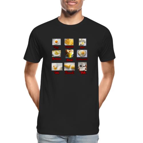 Egg Mood Chart - Men's Premium Organic T-Shirt