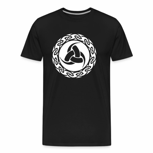 Triskelion - The 3 Horns of Odin Gift Ideas - Men's Premium Organic T-Shirt