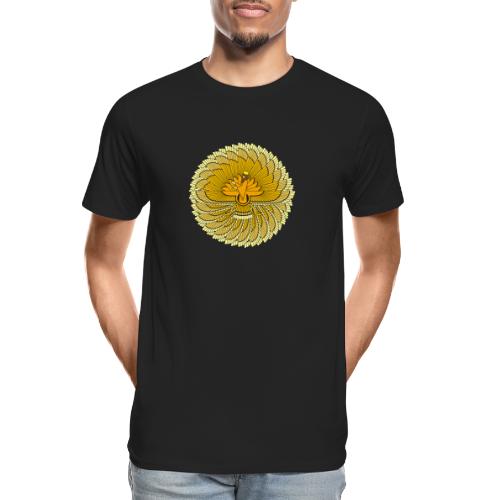 Farvahar Colorful Circle - Men's Premium Organic T-Shirt