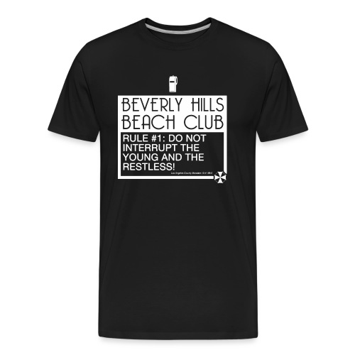 Beverly Hills Beach Club - Men's Premium Organic T-Shirt