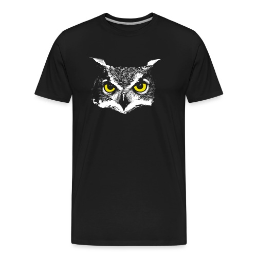 Owl Head - Men's Premium Organic T-Shirt