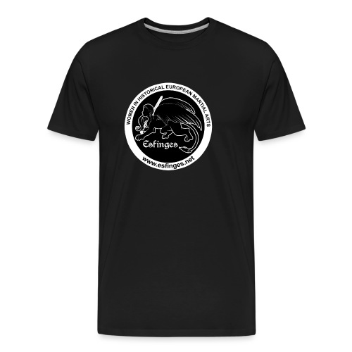 Esfinges Logo Black - Men's Premium Organic T-Shirt