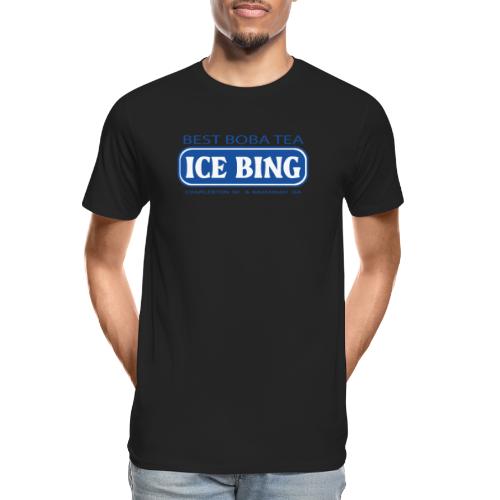 ICE BING LOGO 2 - Men's Premium Organic T-Shirt