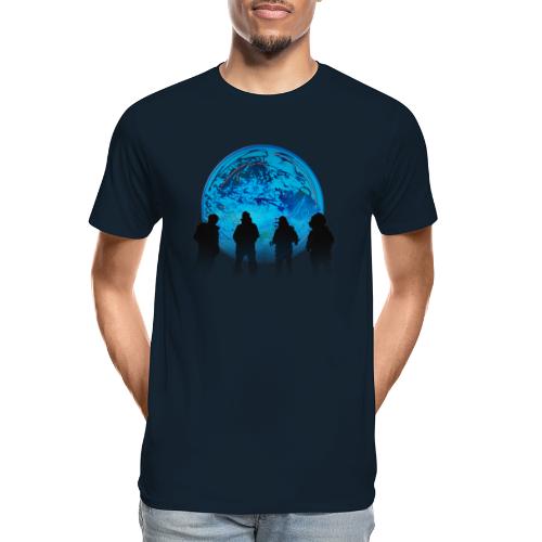 MOON KISS (Explorers) - Men's Premium Organic T-Shirt