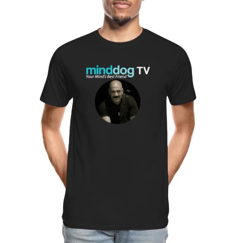 MinddogTV Logo - Men's Premium Organic T-Shirt