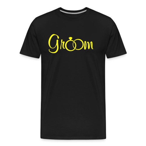 Groom - Weddings - Men's Premium Organic T-Shirt