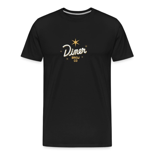 Diner Brew Co Logo - Men's Premium Organic T-Shirt