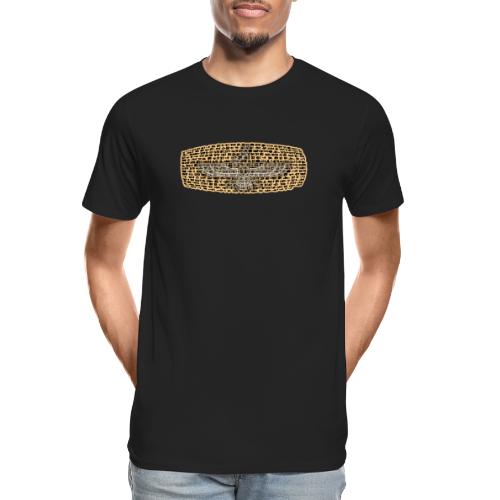 Cyrus Cylinder and Faravahar 2 - Men's Premium Organic T-Shirt