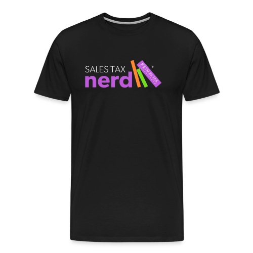 Sales Tax Nerd - Men's Premium Organic T-Shirt
