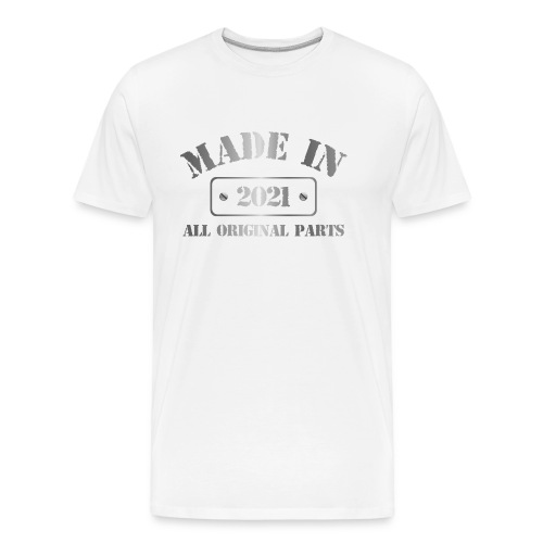 Made in 2021 - Men's Premium Organic T-Shirt