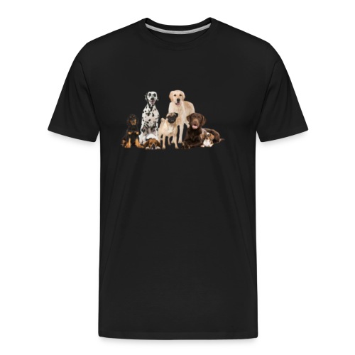 German shepherd puppy dog breed dog - Men's Premium Organic T-Shirt