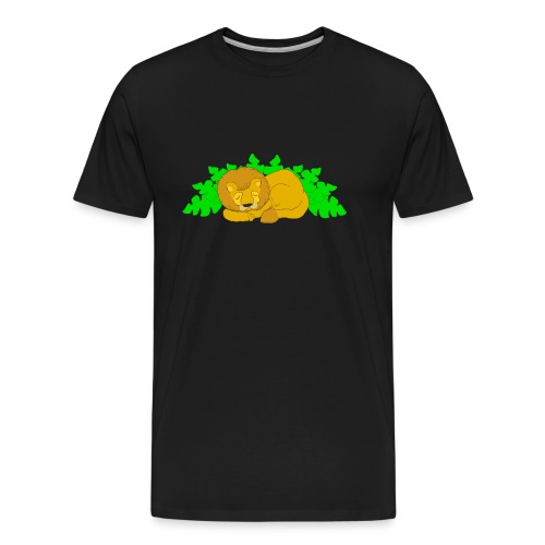 Sleeping Lion - Men's Premium Organic T-Shirt