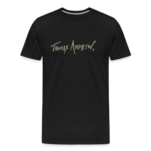 Thomas Andrew Signature_d - Men's Premium Organic T-Shirt