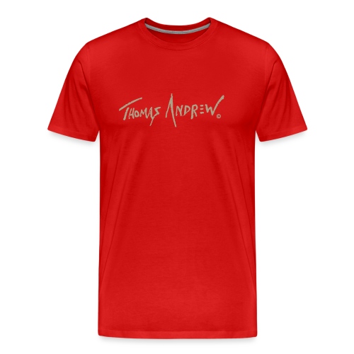 Thomas Andrew Signature_d - Men's Premium Organic T-Shirt