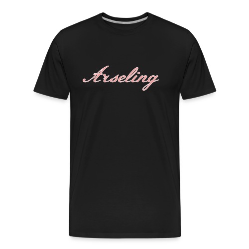 Arseling (Elegant) - Men's Premium Organic T-Shirt