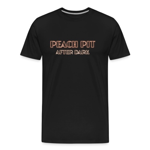 Peach Pit After Dark! - Men's Premium Organic T-Shirt