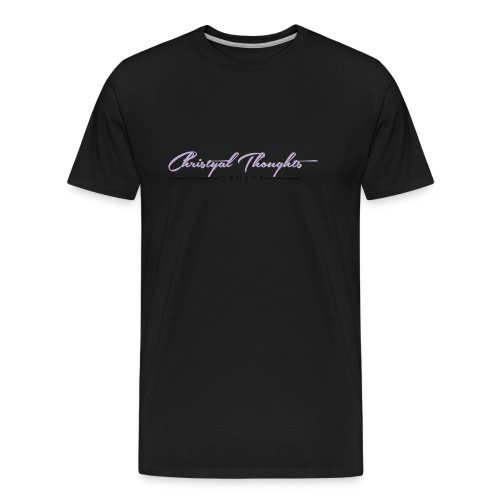 Christyal Thoughts C3N3T31 CP - Men's Premium Organic T-Shirt