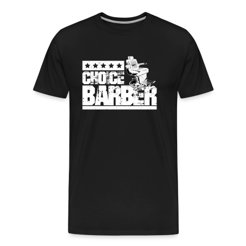 Choice Barber 5-Star Barber T-Shirt - Men's Premium Organic T-Shirt