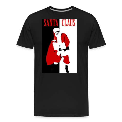 Santa Gangster - Men's Premium Organic T-Shirt