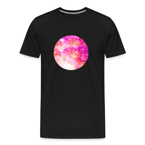Hot Pink and Orange Sky - Men's Premium Organic T-Shirt