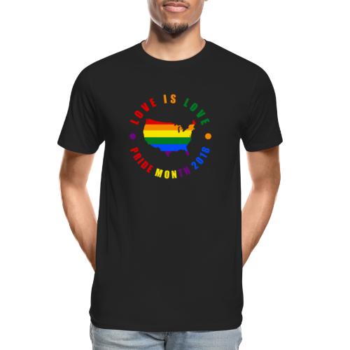 Love is Love Pride Month 2018 - Men's Premium Organic T-Shirt