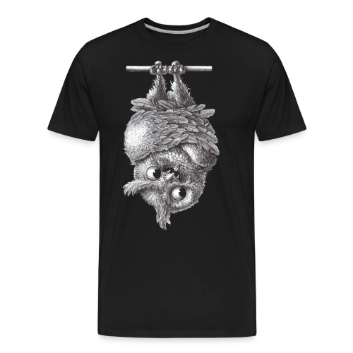 Vampire - Dracula Owl - Men's Premium Organic T-Shirt