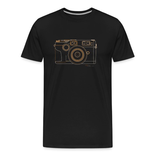 Camera Sketches - Contax G2 - Men's Premium Organic T-Shirt