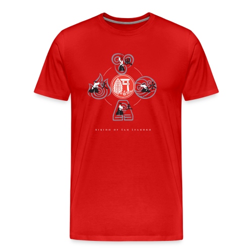 ASL Elements shirt - Men's Premium Organic T-Shirt