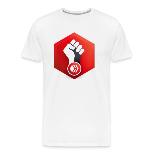 Hive Revolution Logo - Men's Premium Organic T-Shirt